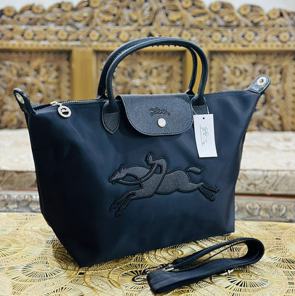 Longchamp Tote Bag – Premium Women's Bag (Blue)