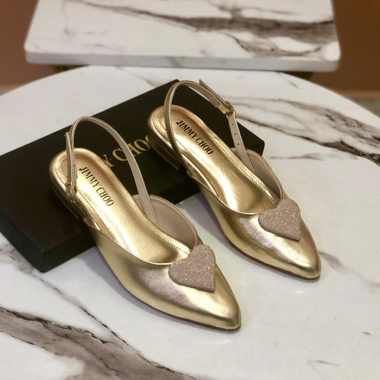 Jimmy Choo Pumps – Elegant Women's Shoes (Gold)