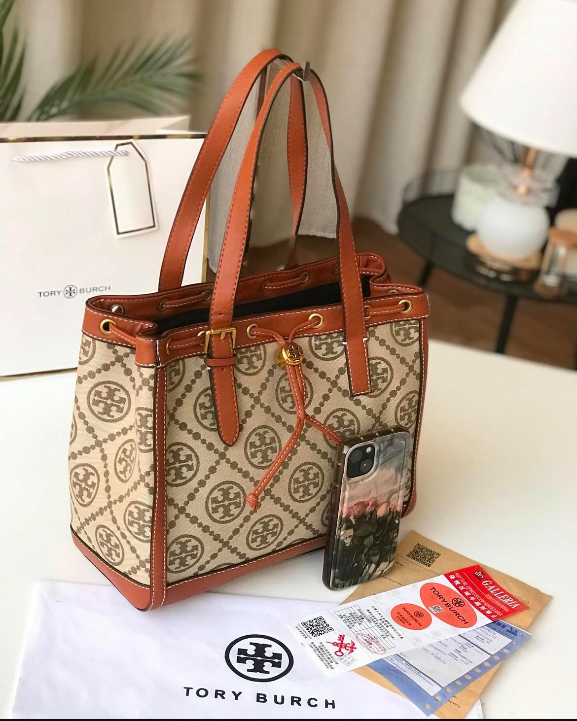 Tory Burch Women Handbag – Master Quality (Brown)