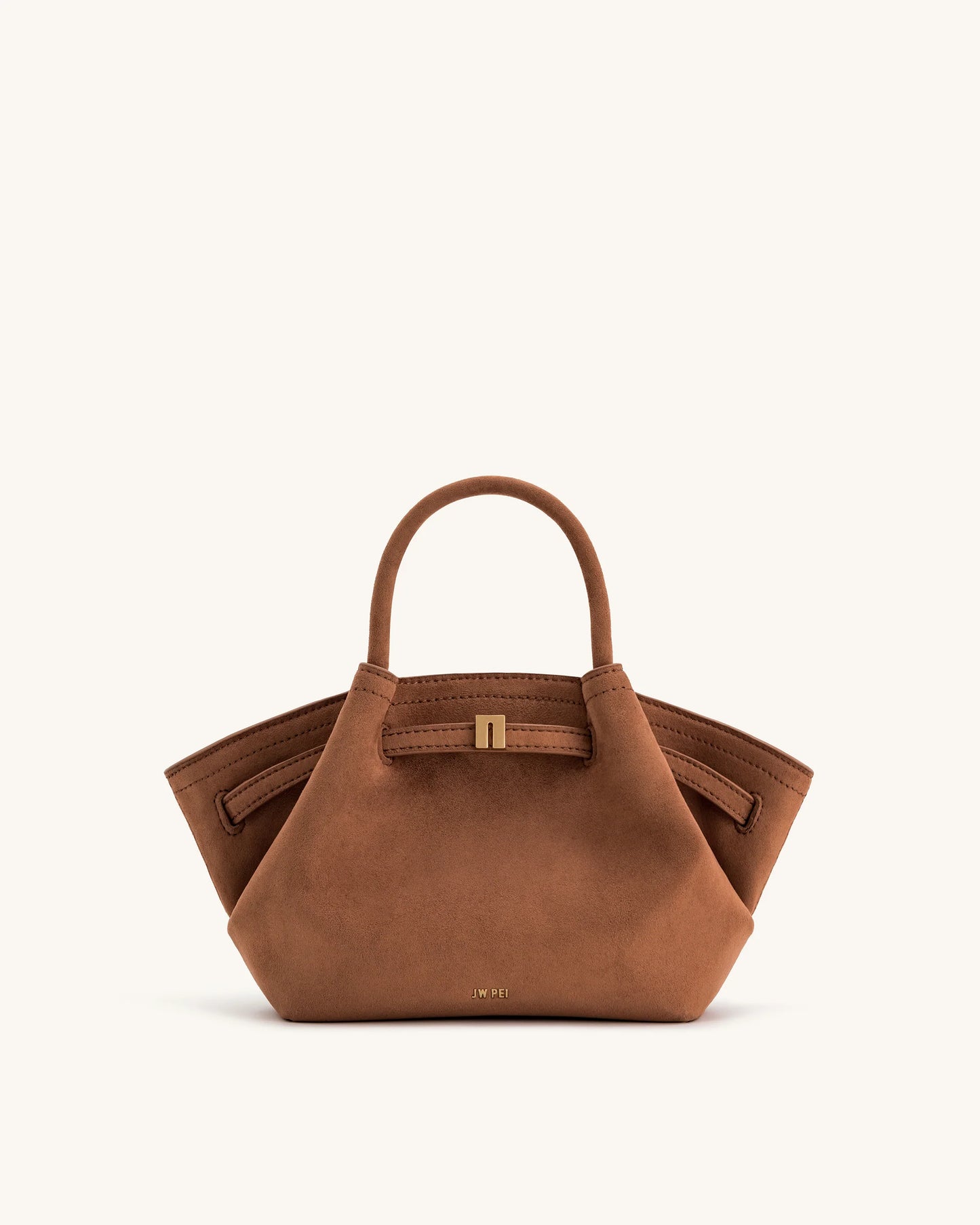 J-W P-E-I Premium Mini Women Bag – Maroon | With Brand Tag & Dust Bag (Brown)