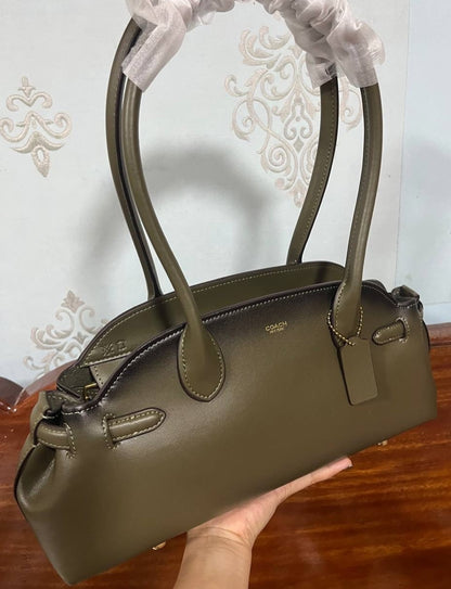 C-O-A-C-H Empire Carryall Women Bag – Vintage Luxe Edition (Green)