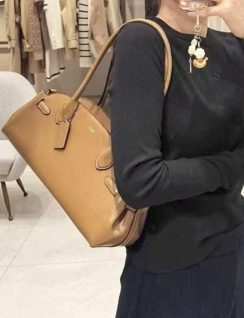 C-O-A-C-H Empire Carryall Women Bag – Vintage Luxe Edition (Honey Brown)