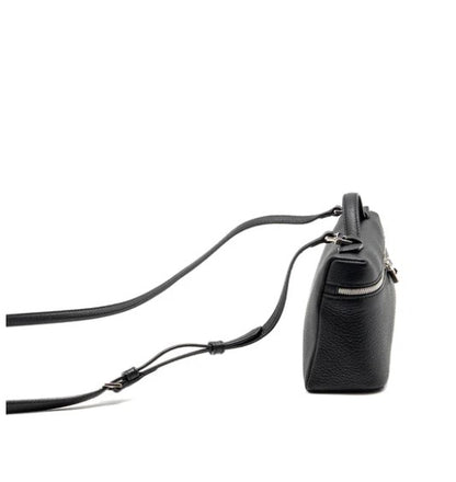 L-O-R-O P-I-A-N-A Extra Pocket L19 – Everyday Luxe Crossbody Women Bag (Black)