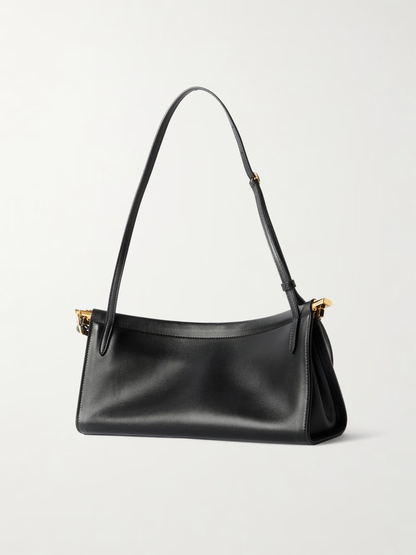 A-L-A-Ï-A Le Click East West Medium Shoulder Women Bag – Elegant Edition (Black)