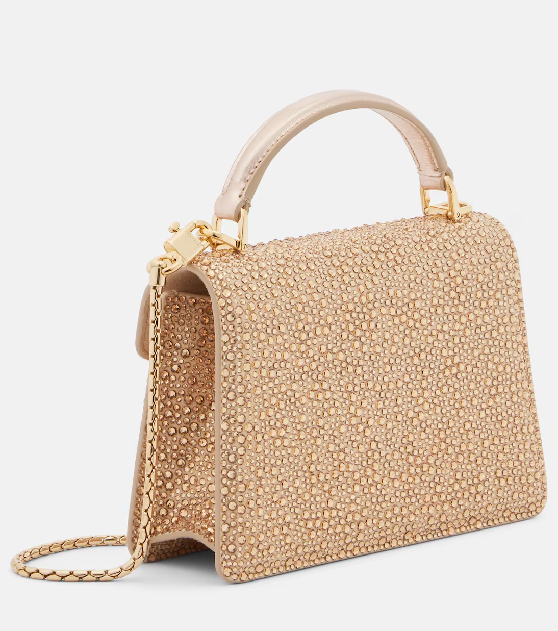 B-V-L-G-A-R-I Serpenti Forever Day-to-Night Shoulder Bag – Signature Luxe Women Bag (Gold)