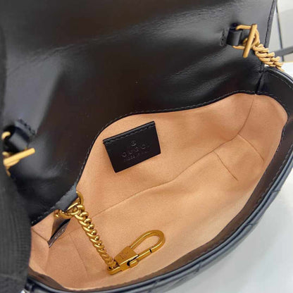 Premium GUCCI Marmont Women Bag Red Packaging (Black)