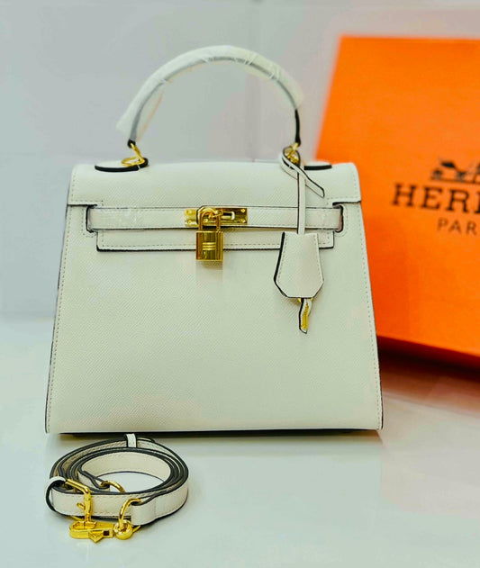 HERMÈS Medium Size Women Bag – Premium Quality (White)