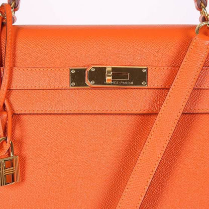 HERMÈS Medium Size Women Bag – Premium Quality (Orange)