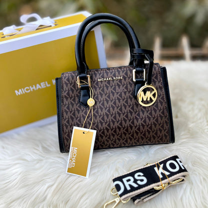 Michael Kors Women Bag – Master Quality (Black/Brown)