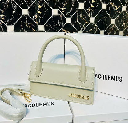 JACQUEMUS Women Bag – New Stock Available (Cream/Olive)
