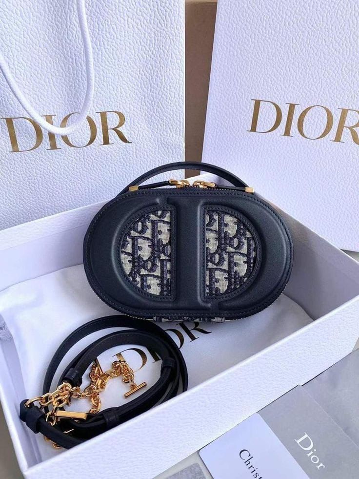 DIOR – High-Quality Women Bag (Black/White)