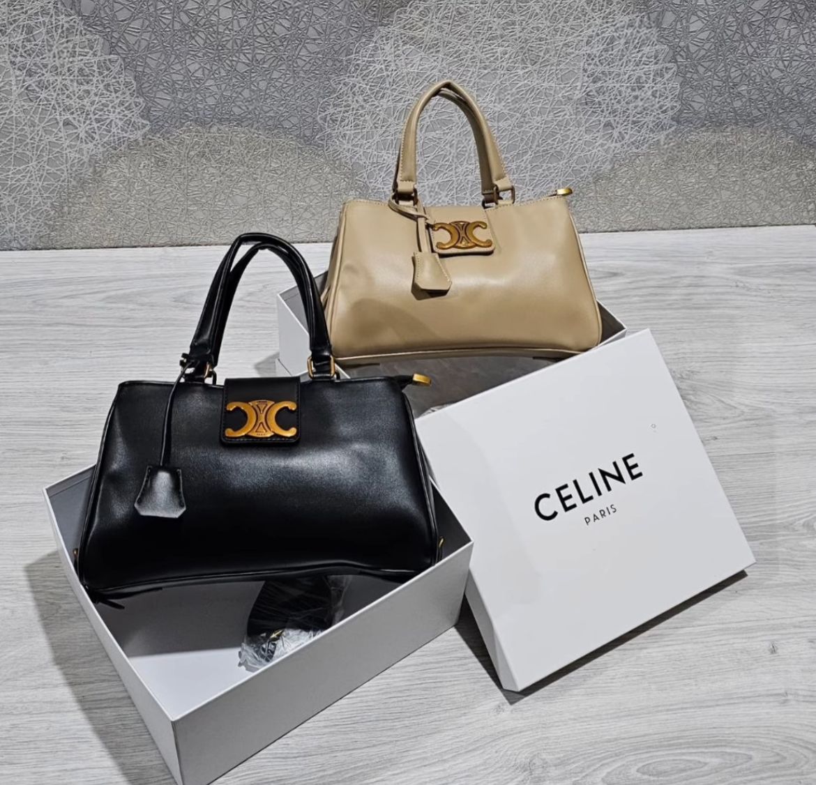 Celine Women Handbag – Master Quality (Beige)