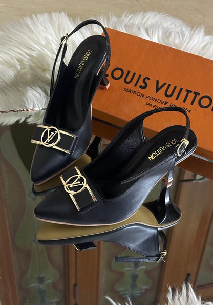 Louis Vuitton Ketty Heel – Timeless Elegance (Black)