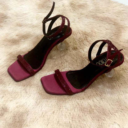 Jimmy Choo Women's Heels – Elegant & Timeless (Red)