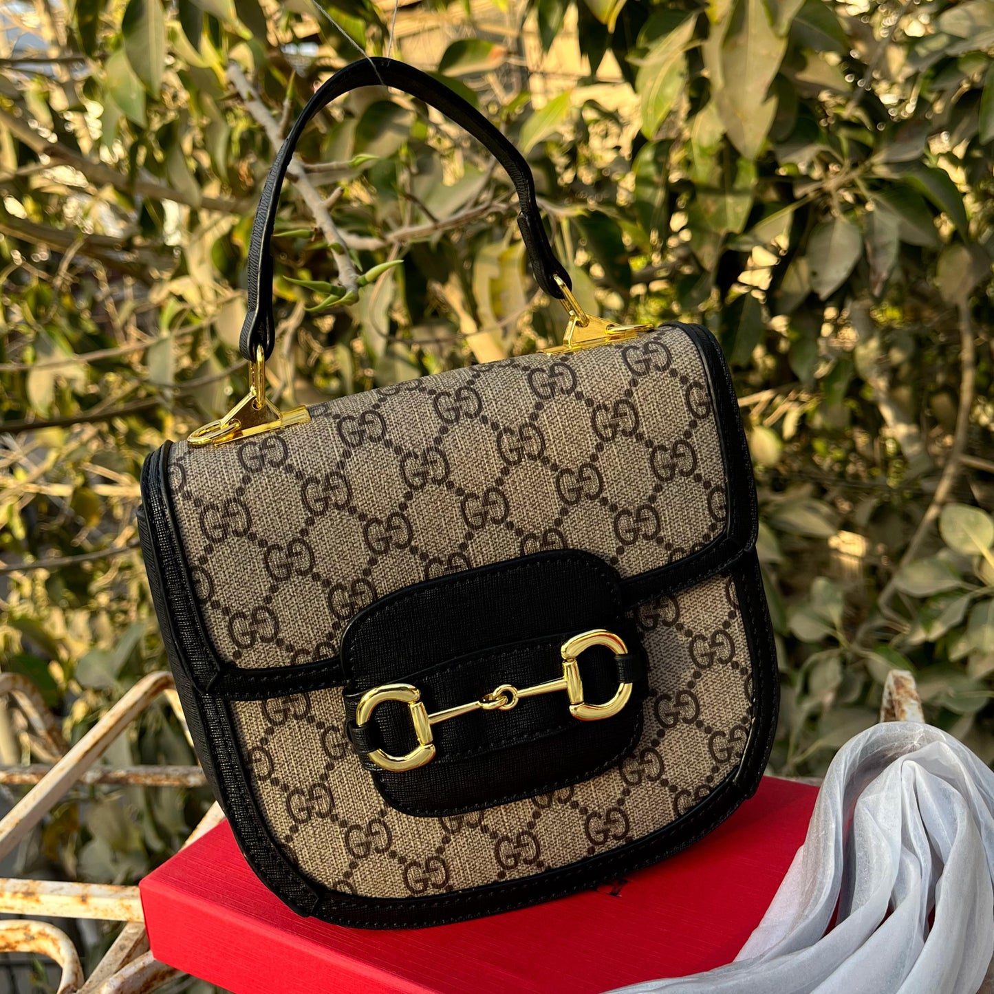 GUCCI Master Quality Women’s Crossbody Bag (Black)