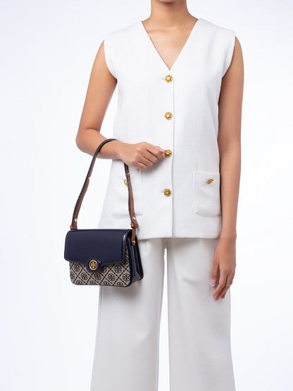 Tory Burch Women Bag – Stylish & Functional Crossbody (Blue)