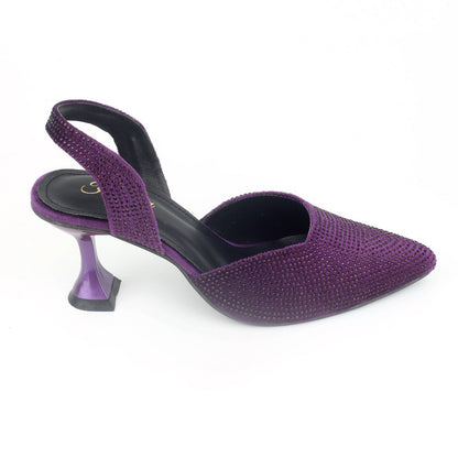 ZARA Women Heels – Elegant & Stylish (Purple)