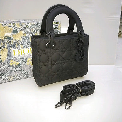 DIOR — Women's Premium Leather Bag (Same as Original | With Dust Bag & Brand Box) (Black)