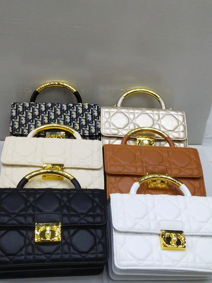 DIOR — Medium Women's Bag (High Quality | Same As Original | Full Dior Packaging) (White)