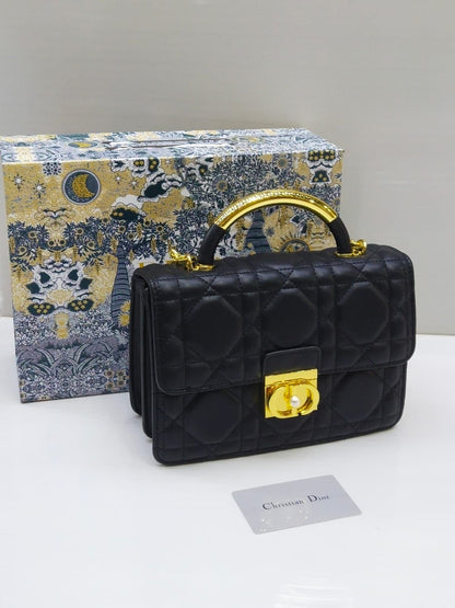 DIOR — Medium Women's Bag (High Quality | Same As Original | Full Dior Packaging) (Black)