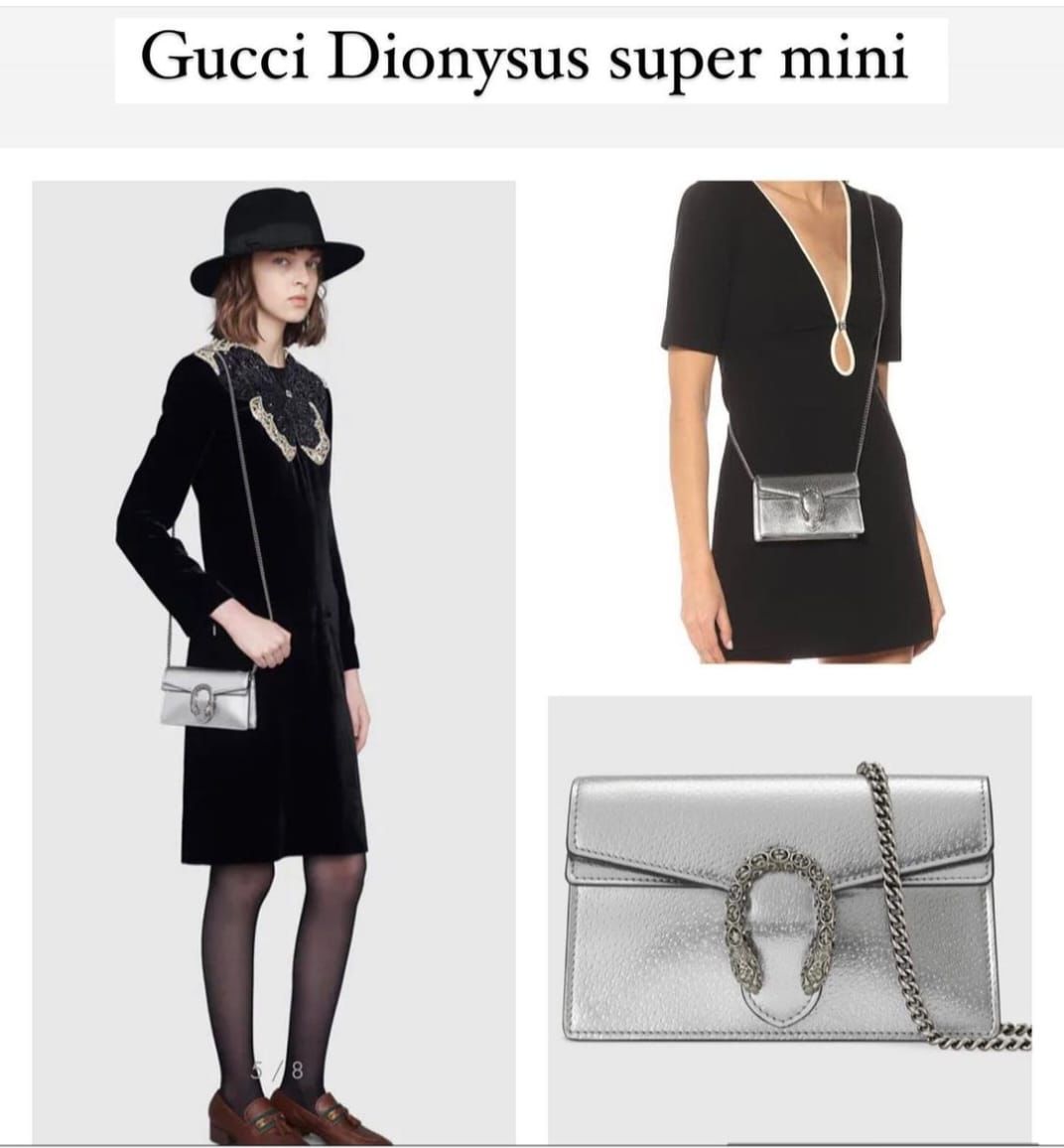 GUCCI DIONYSUS (Mini) – Premium Women Bag (Silver)