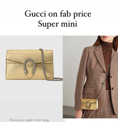 GUCCI DIONYSUS (Mini) – Premium Women Bag (Gold)