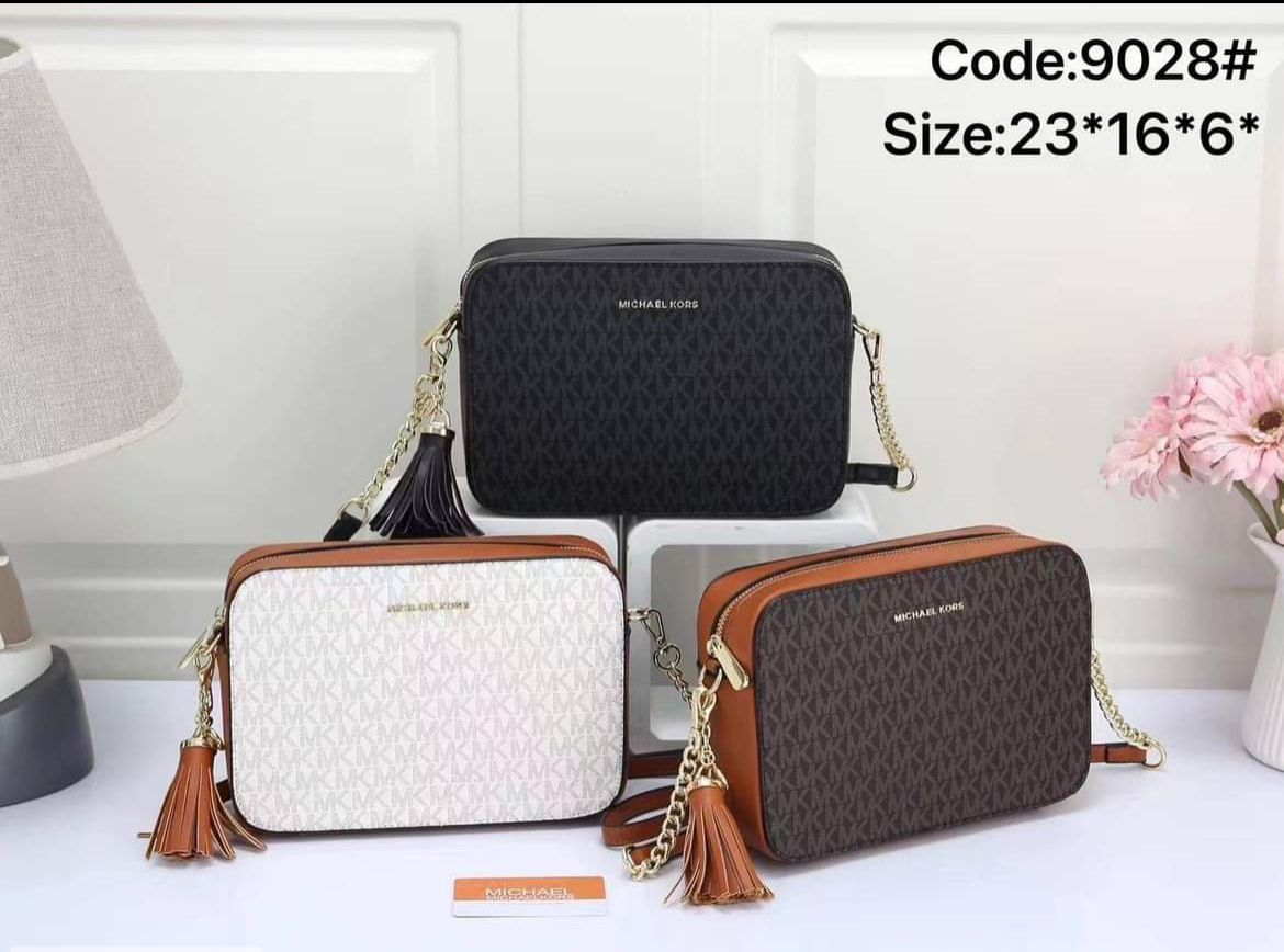 Michael Kors — Women's Crossbody Bag (Master Quality | Full Branding | Magnetic Box) (White)