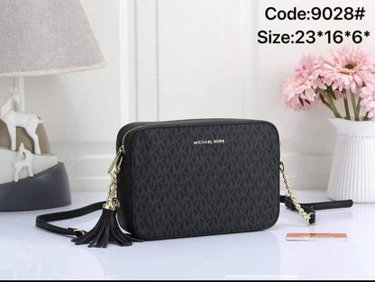 Michael Kors — Women's Crossbody Bag (Master Quality | Full Branding | Magnetic Box) (Black)