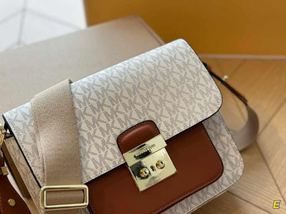 Michael Kors — Women's Crossbody Bag (Master Quality | Full Branding | Premium Packaging) (Offwhite Brown)