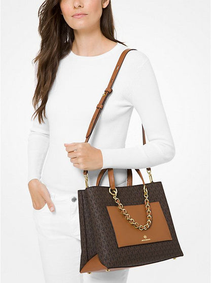 Michael Kors — Women's Handbag (Master Quality | Premium Branding | Complete Packaging) (Chocolate & Brown)