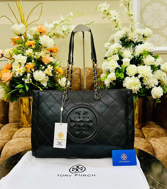 Tory Burch — Premium Quality Bag (AAA Material | Official Model | Card & Dust Bag Included) (Black)