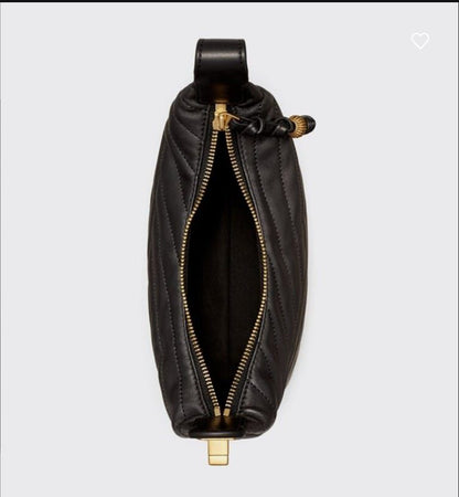 Tory Crossbody Bag – High Quality | With Long Belt & Brand Box (Black)
