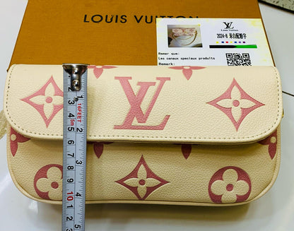 LV Brand Crossbody – Premium Quality (Off White)
