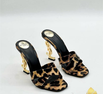 New Arrival: YSL Designer Heels – Premium Edition (Brown)