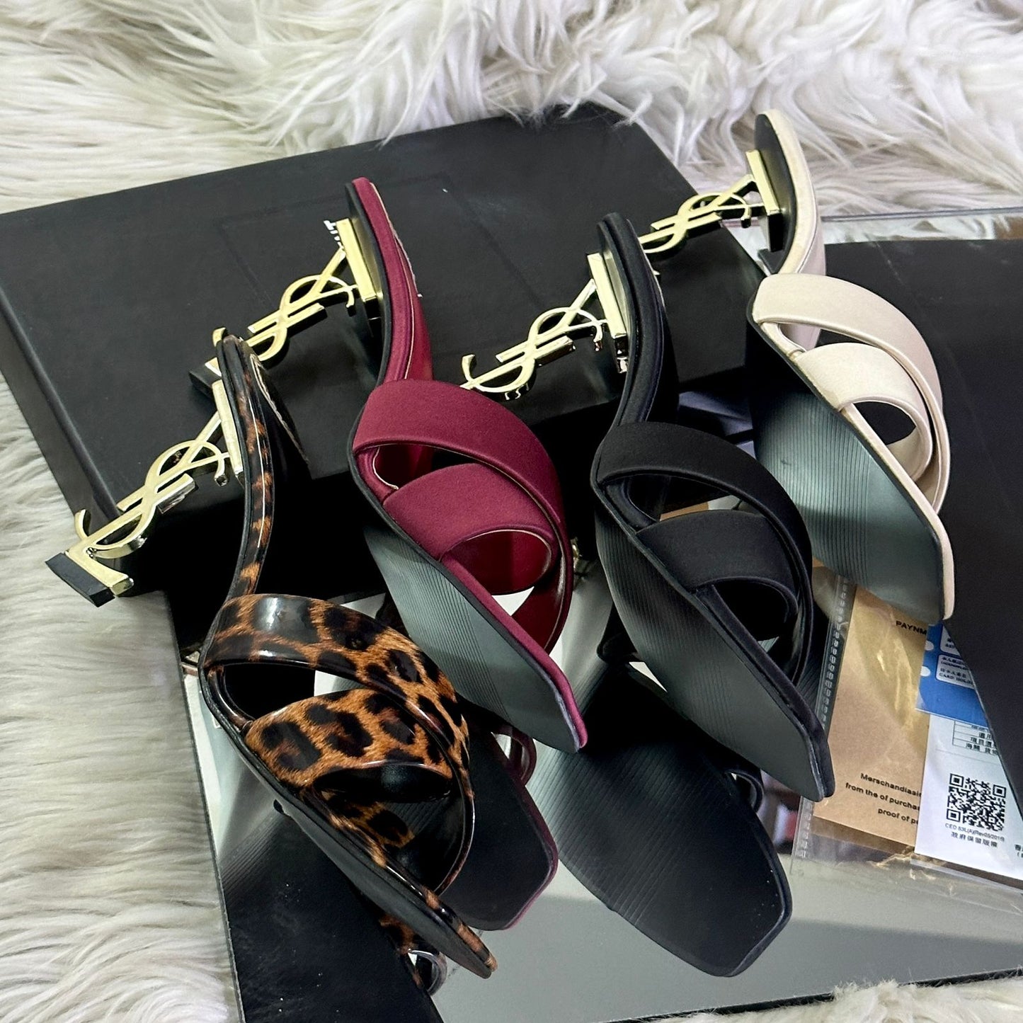 New Arrival: YSL Designer Heels – Premium Edition (Black)