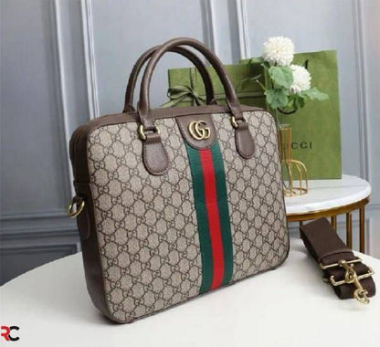 GUCCI Signature Handbag – Premium Edition (Brown-Grey)