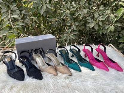 ZARA Signature Heels – Restocked & Trending (Black)