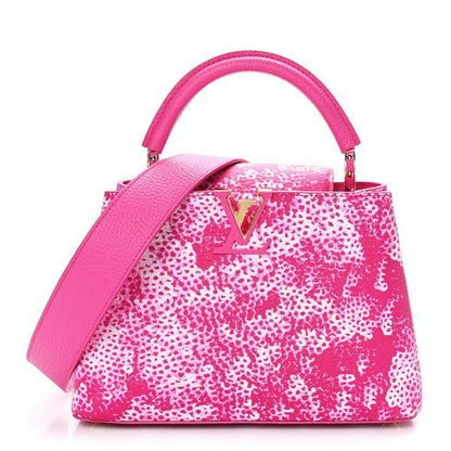 Louis Vuitton Capucines – Crystal Cruise 2025 Edition (Pink)