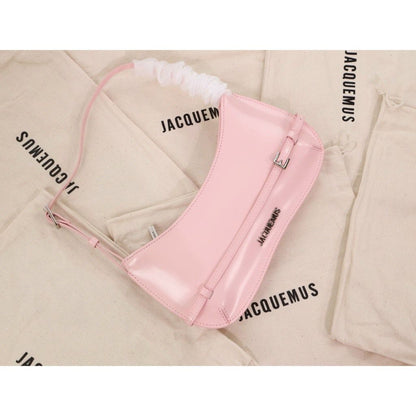 JACQUEMUS-Inspired Crossbody – Master Quality Women Bag with Full Branding(off pink)
