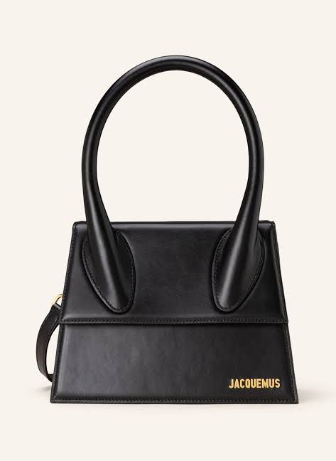 J-A-C-Q-U-E-M-U-S Le Grand Chiquito Tote – Luxe Mini Statement Women Bag (Black)