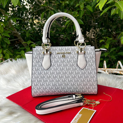 MICHAEL KORS-Inspired Handbag – Master Quality Women Bag with Full Branding & Accessories (Light Grey)