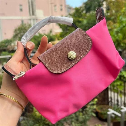LONGCHAMP – Premium Women Bag with Complete Packaging (Pink / Brown)