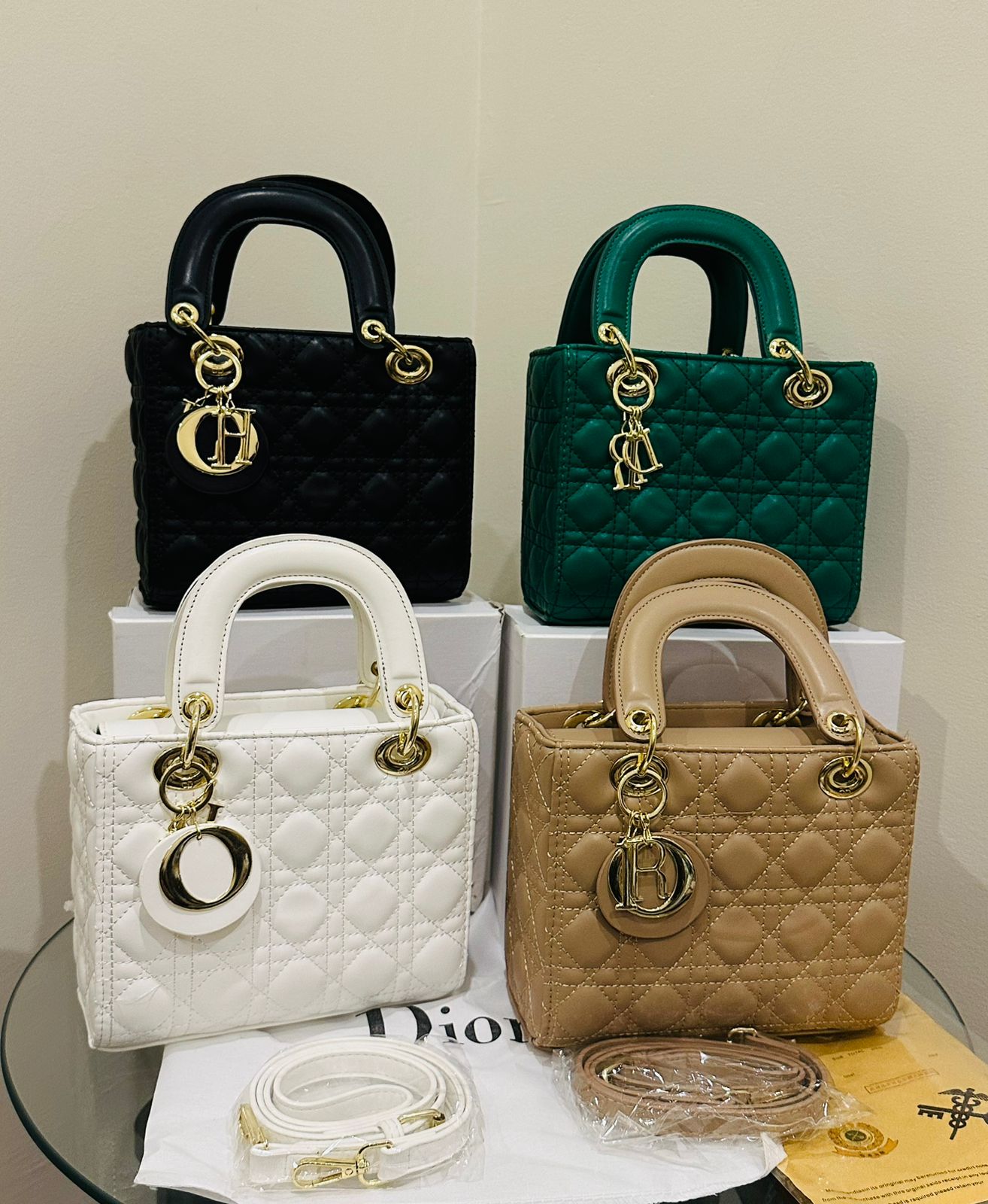 DIOR – Medium Lady Dior My ABCDior Bag ✨ (Black)