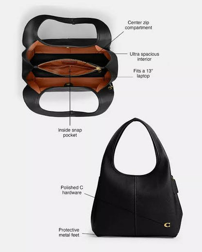 C-O-A-C-H LANA – Super Premium Quality Handbag | Luxury Edition (Black-1)
