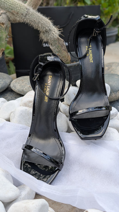 SAINT LAURENT PARIS – Luxury Heels for Women (Black)