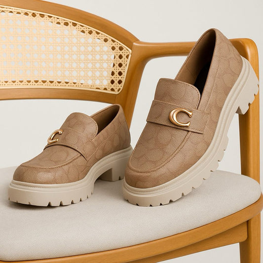 C-O-A-C-H RESTOCK – Women High Heels Shoes(Beige)