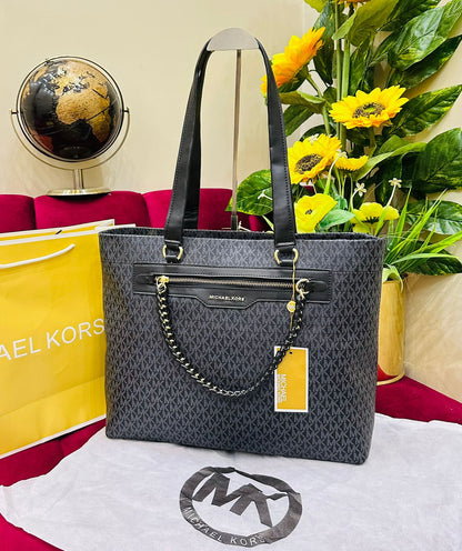 MICHAEL KORS – Women Tote Bag (AAA Master Quality)(Black)