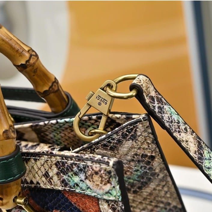 G-U-C-C-I Luxury Bamboo Handle Series Women Bag – Master Quality | (Colorful)
