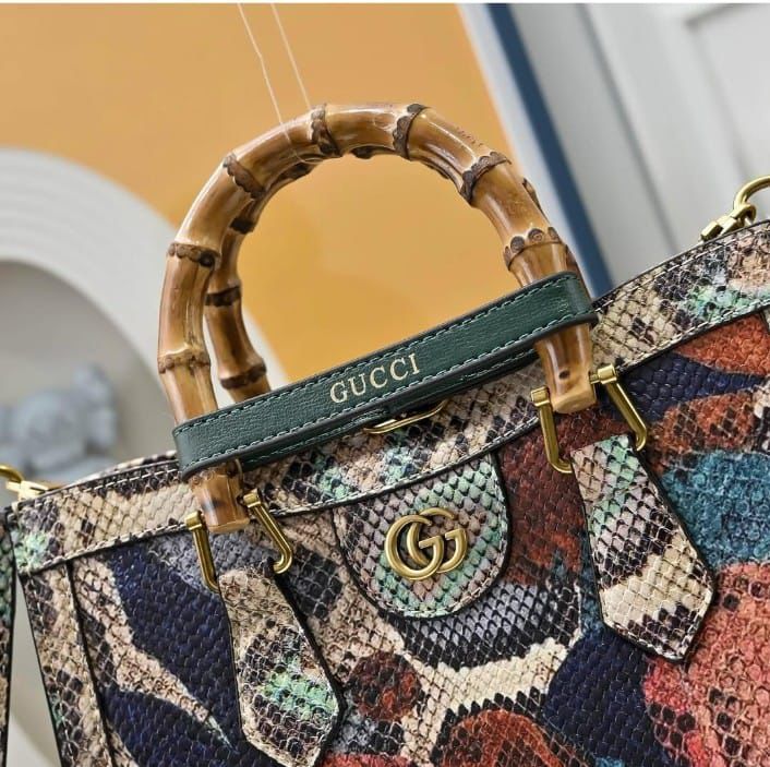G-U-C-C-I Luxury Bamboo Handle Series Women Bag – Master Quality | (Colorful)