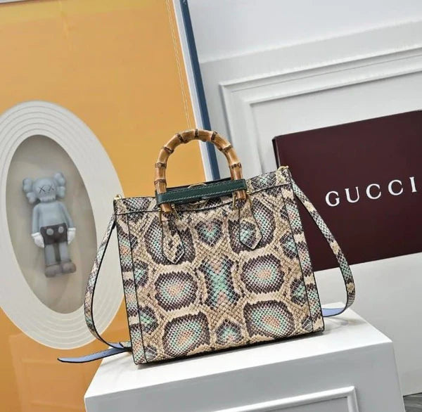 G-U-C-C-I Luxury Bamboo Handle Series Women Bag – Master Quality | (Colorful)